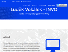 Tablet Screenshot of invo.eu